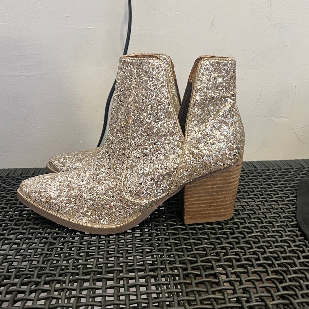 Boutique Glitter Booties